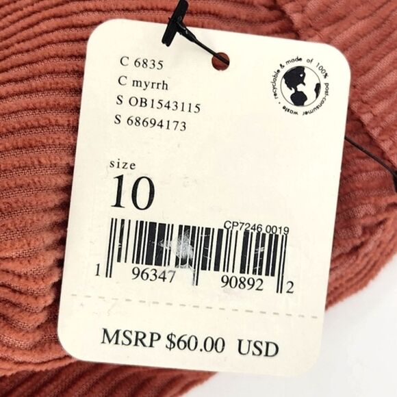 Free People Ray Cord Corduroy Button Down Cotton Mini Skirt Womens Size 10 - Picture 12 of 12